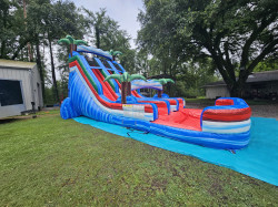 red stick event rentals baja thunder waterslide baton rouge 174853 3 18ft Baja Thunder Dual Lane