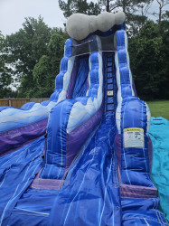 red stick event rentals tidal rush waterslide Zachary 1748630249 20ft Tidal Rush