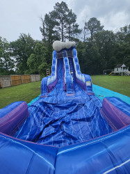 red stick event rentals tidal rush waterslide baton rouge front 17 1 20ft Tidal Rush