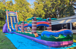 20250811 1851332 1755001980 27ft Tiki Plunge Dual Lane with Slip n Slide